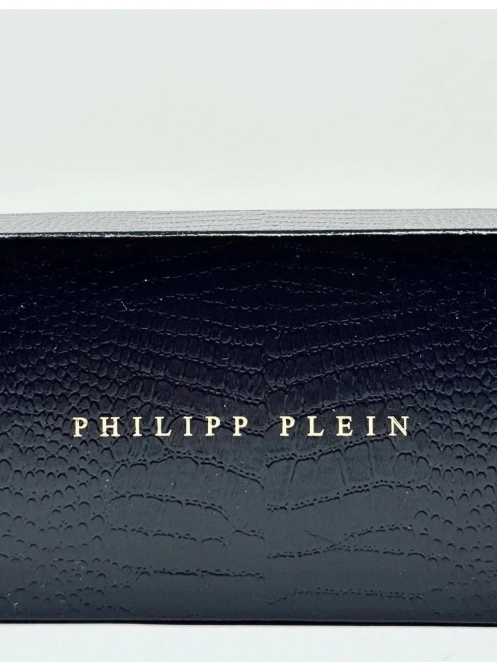 NEW Philipp Plein SPP132 UNISEX Sunglasses Aviator Black 66mm AUTHENTIC  $890